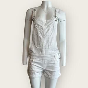 NWT | Fiorucci | Short Overalls | White | Size 42 IT | XS